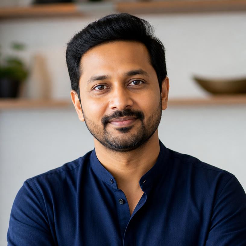 Modèle d'influenceur IA Arjun — Expert & posé