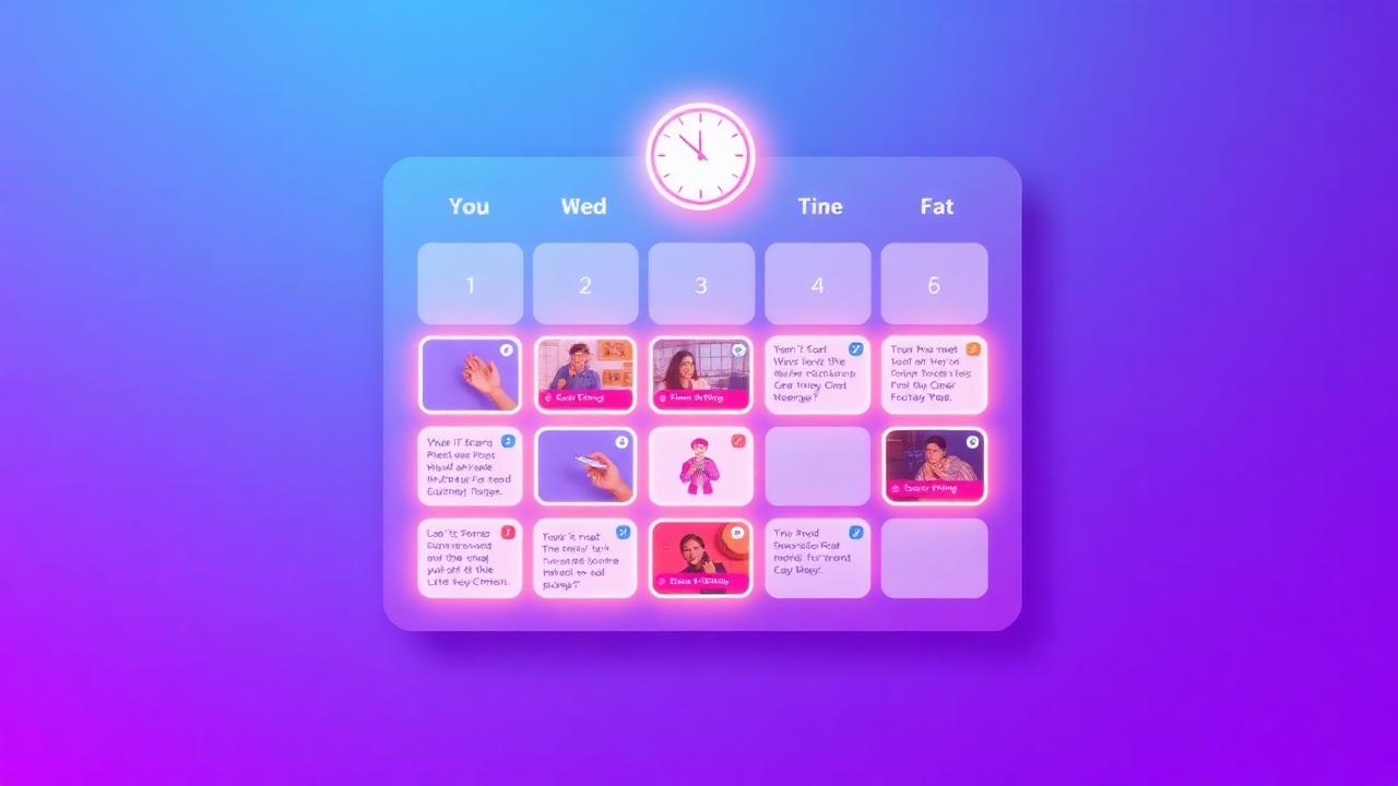 Planificateur de publications — Votre calendrier de contenus, préparé à l'avance