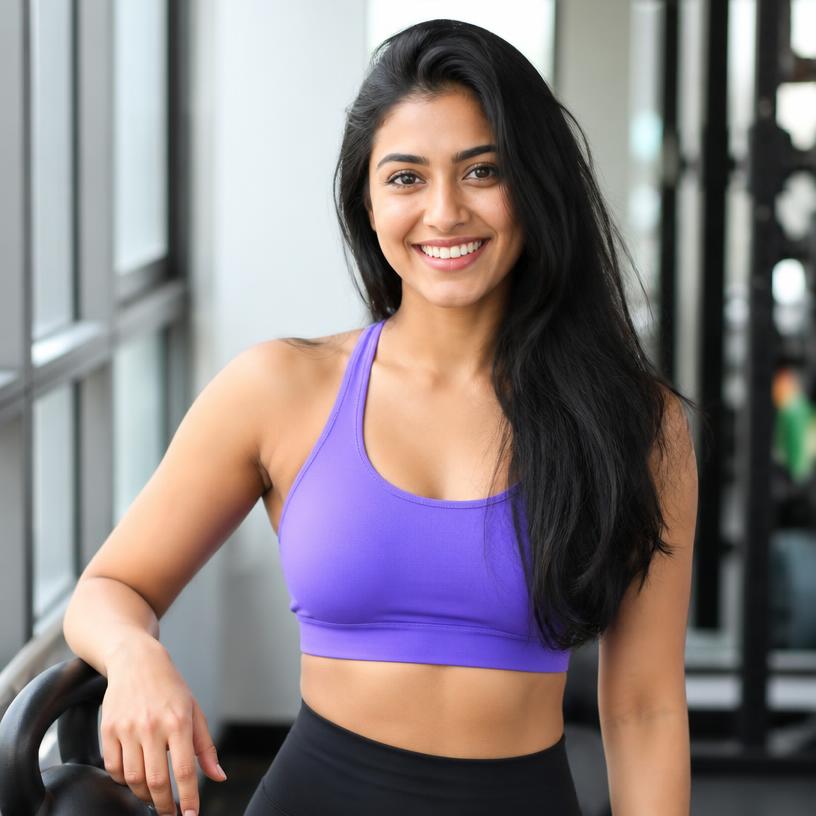 Modèle d'influenceur IA Sofia — Sport & énergie
